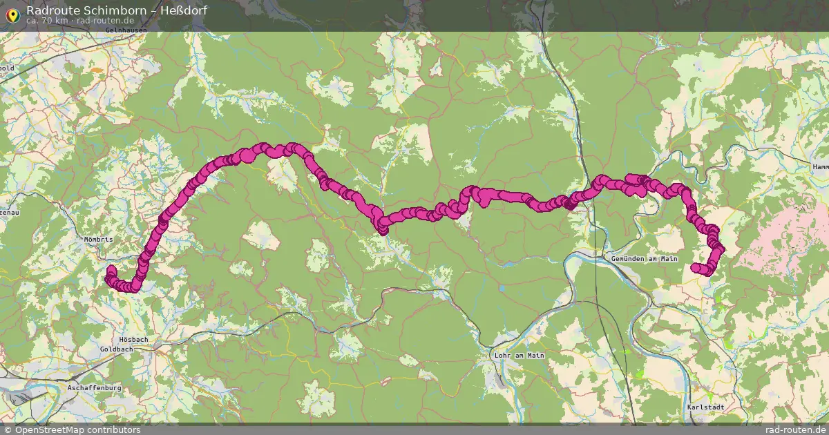 Radtour Schimborn – Heßdorf