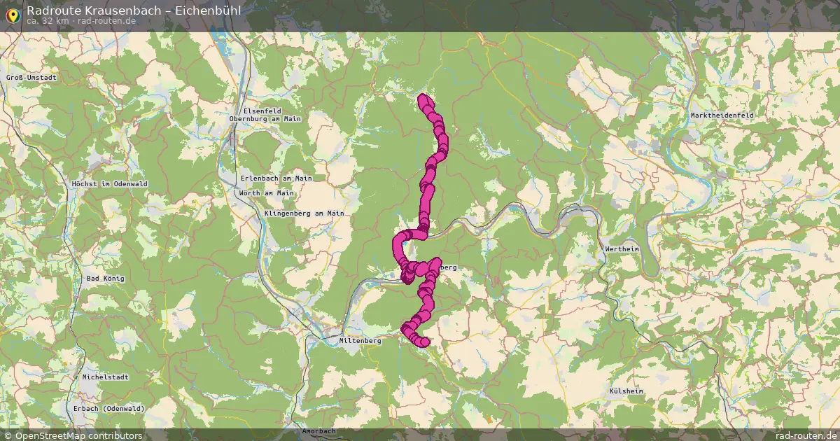Radtour Krausenbach – Eichenbühl
