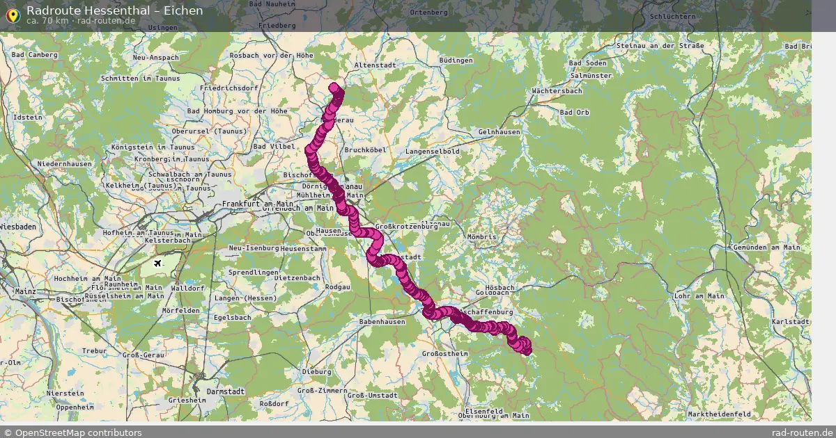 Radtour Hessenthal – Eichen