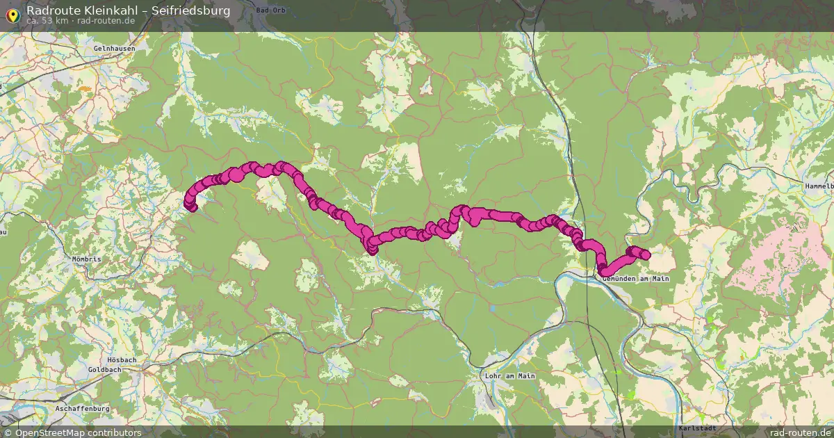 Radtour Kleinkahl – Seifriedsburg