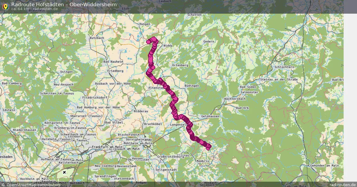 Radtour Hofstädten – Ober-Widdersheim