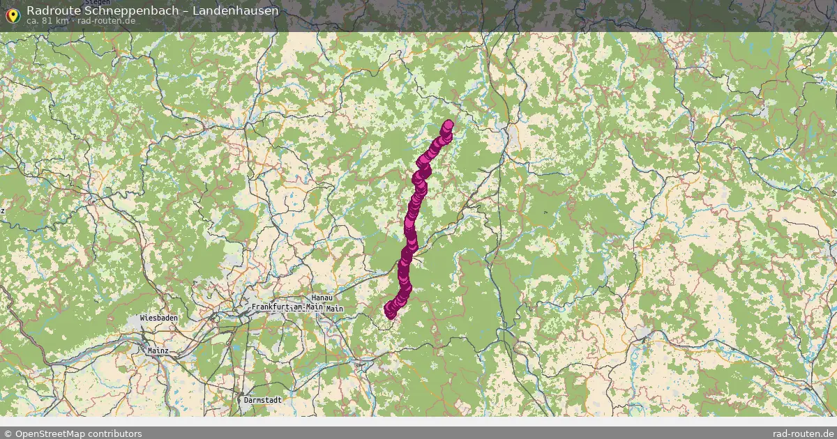 Radtour Schneppenbach – Landenhausen