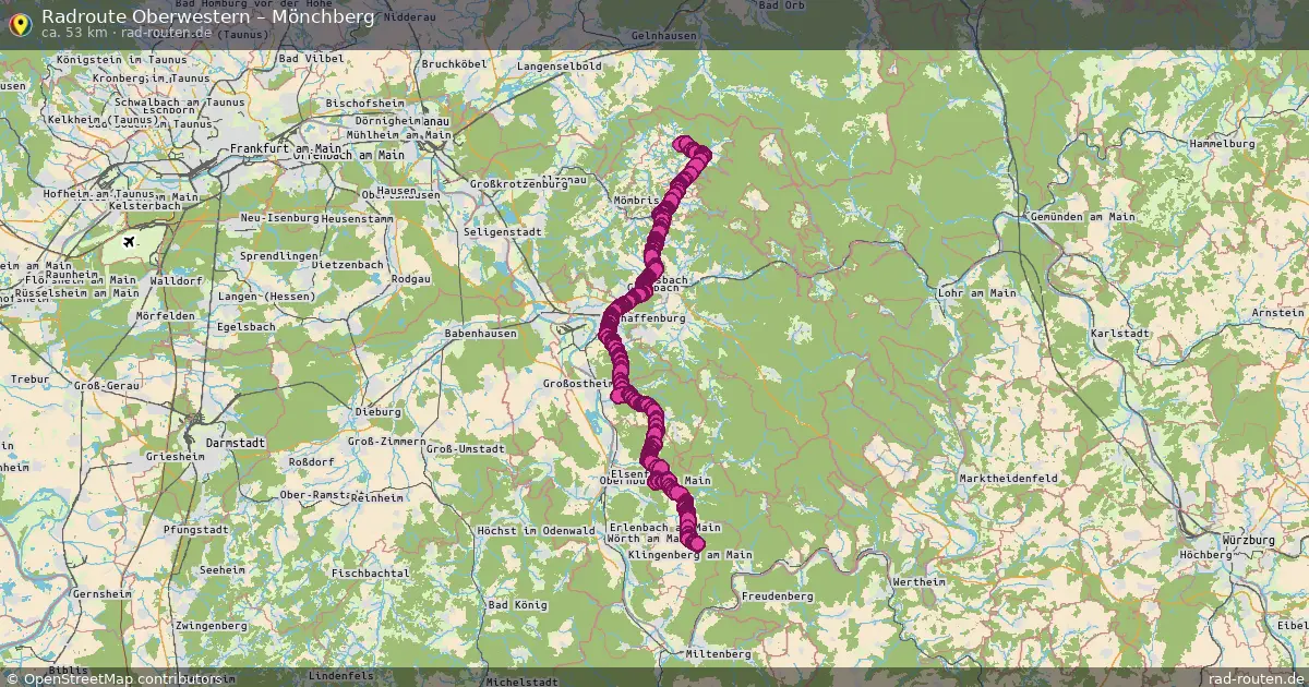 Radtour Oberwestern – Mönchberg