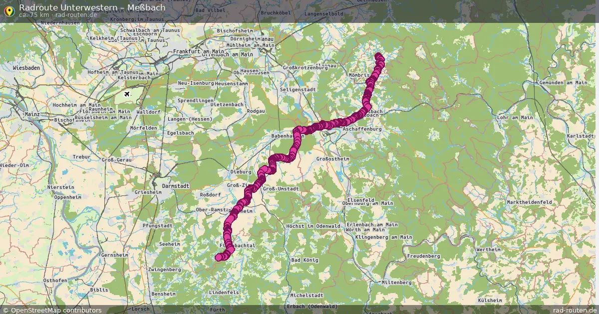 Radtour Unterwestern – Meßbach