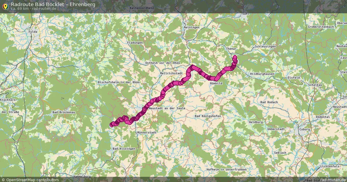 Radtour Bad Bocklet – Ehrenberg