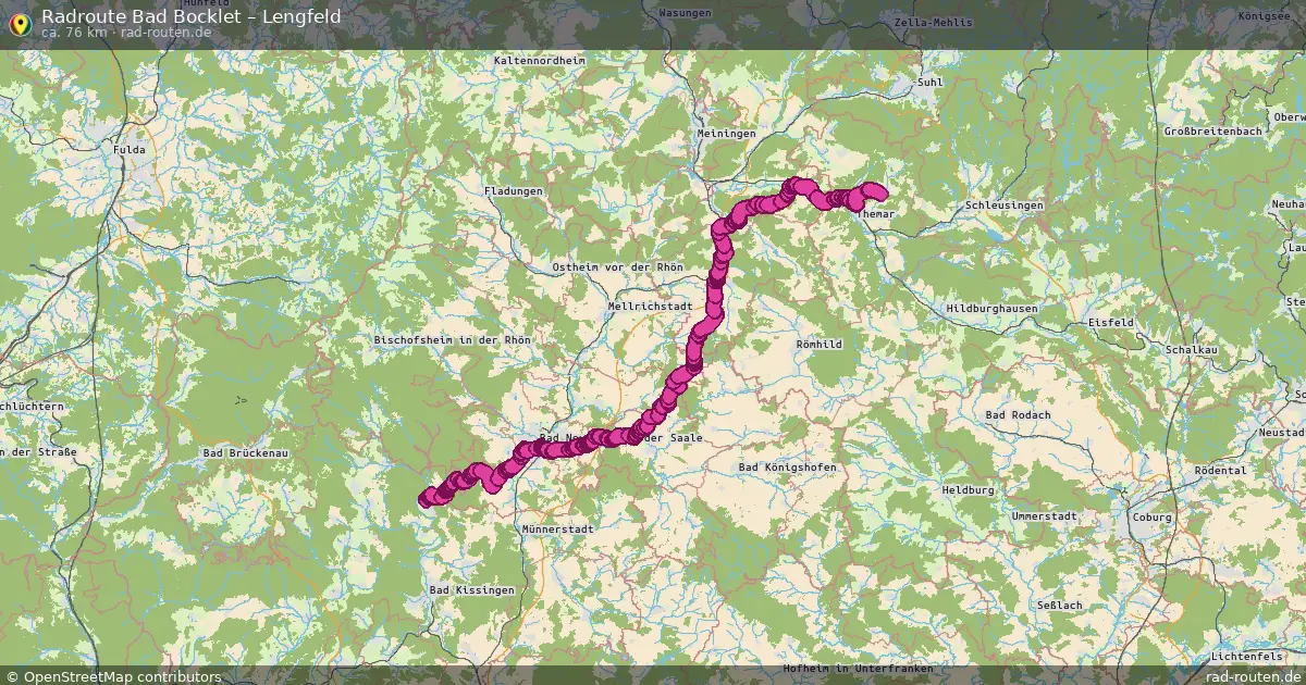 Radtour Bad Bocklet – Lengfeld