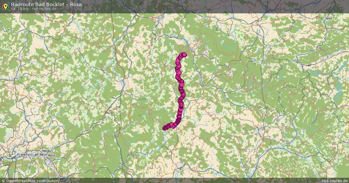 Radtour Bad Bocklet – Rosa
