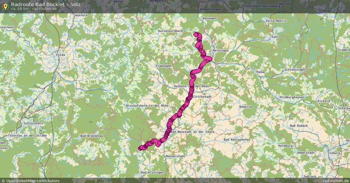 Radtour Bad Bocklet – Solz
