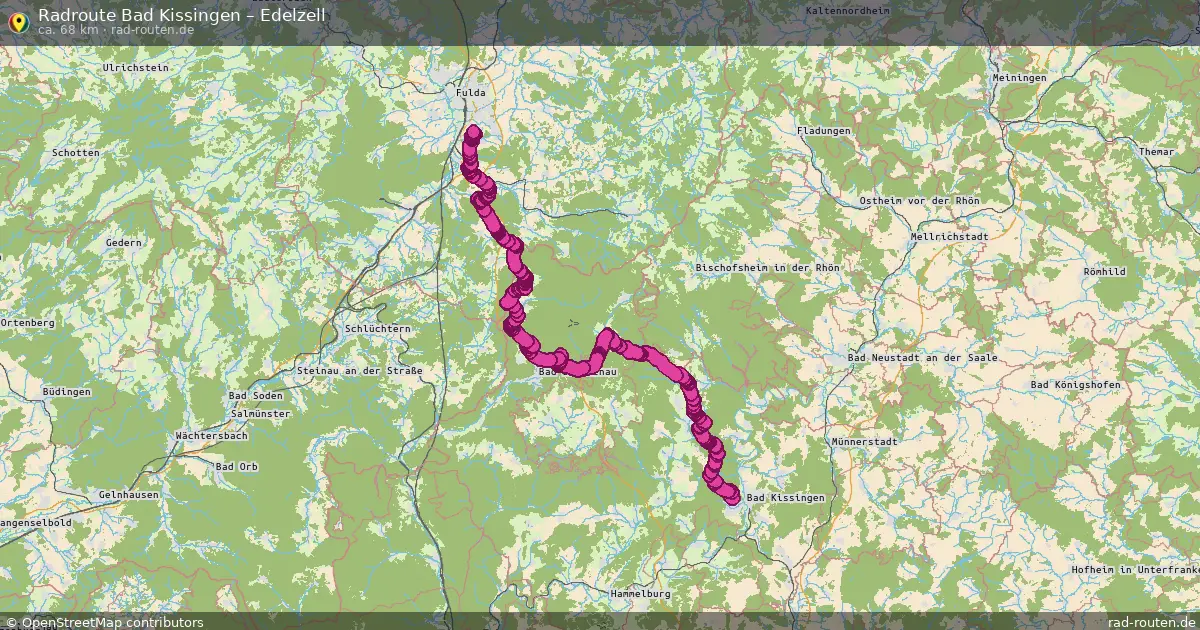 Radtour Bad Kissingen – Edelzell