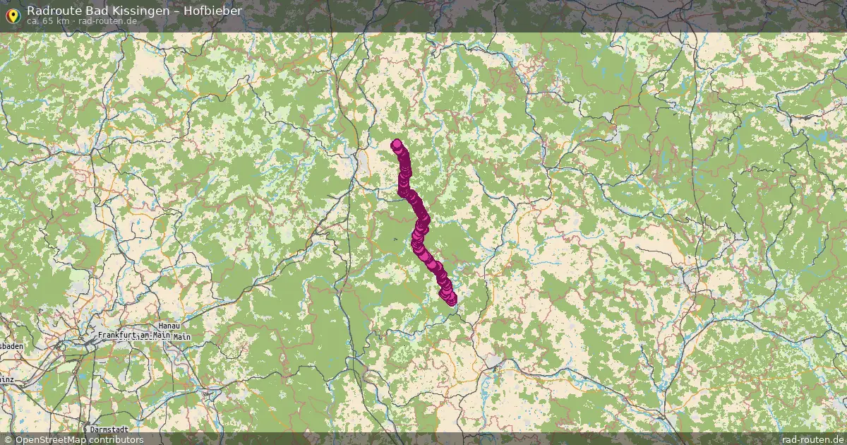Radtour Bad Kissingen – Hofbieber