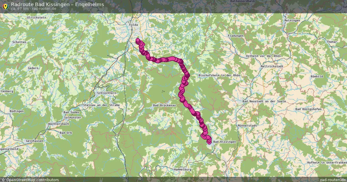 Radtour Bad Kissingen – Engelhelms