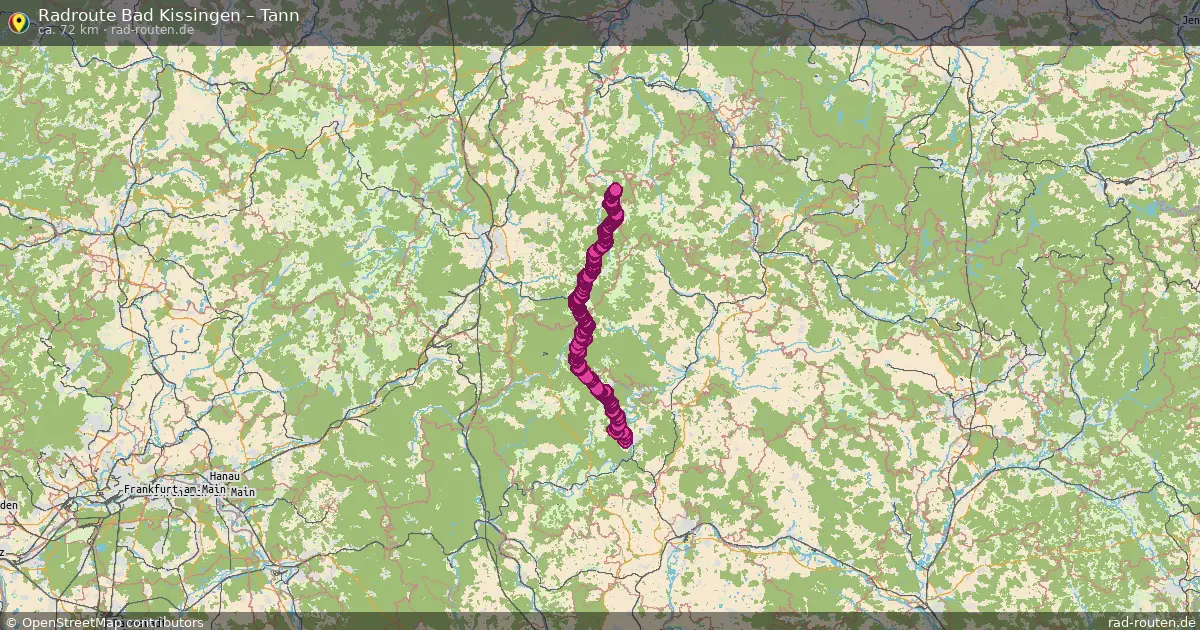 Radtour Bad Kissingen – Tann