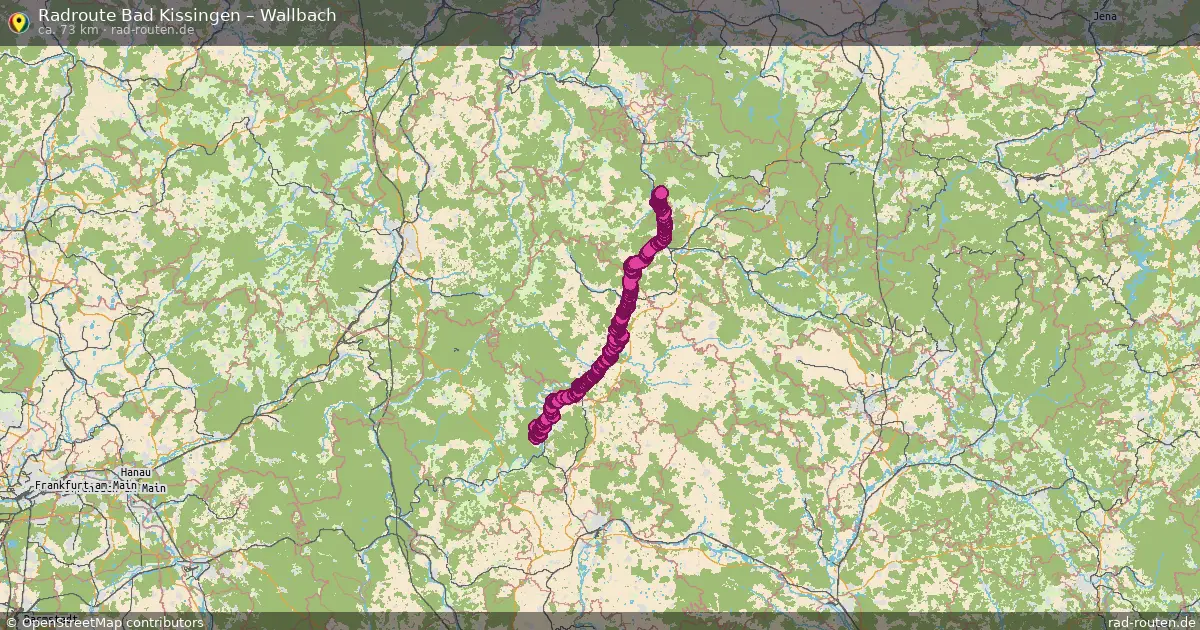 Radtour Bad Kissingen – Wallbach