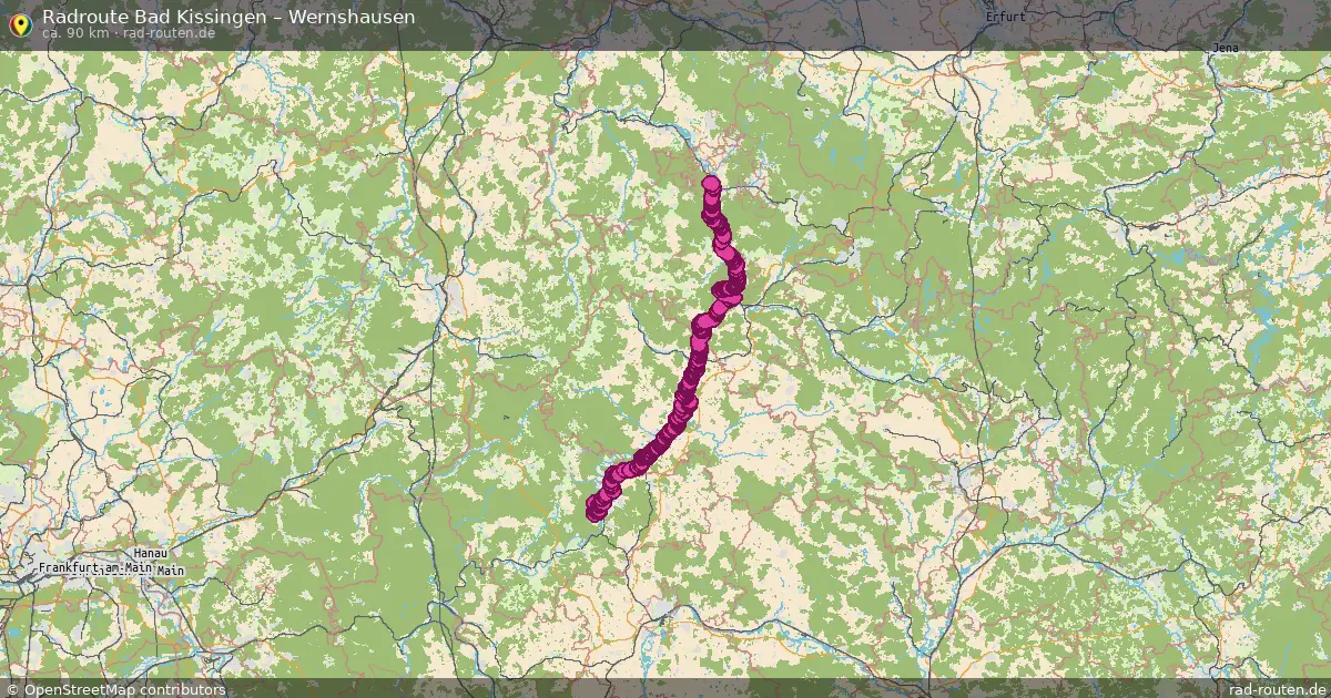 Radtour Bad Kissingen – Wernshausen