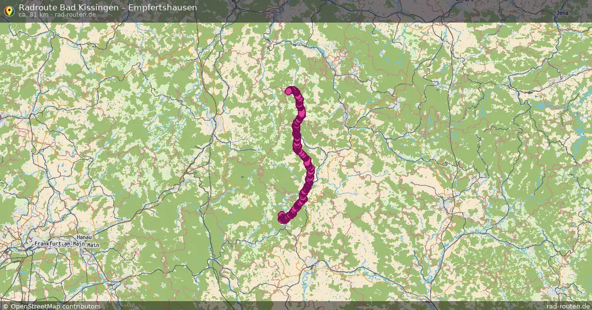 Radtour Bad Kissingen – Empfertshausen