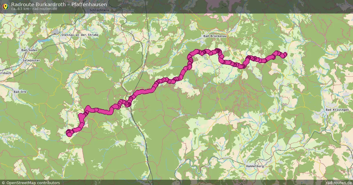 Radtour Burkardroth – Pfaffenhausen