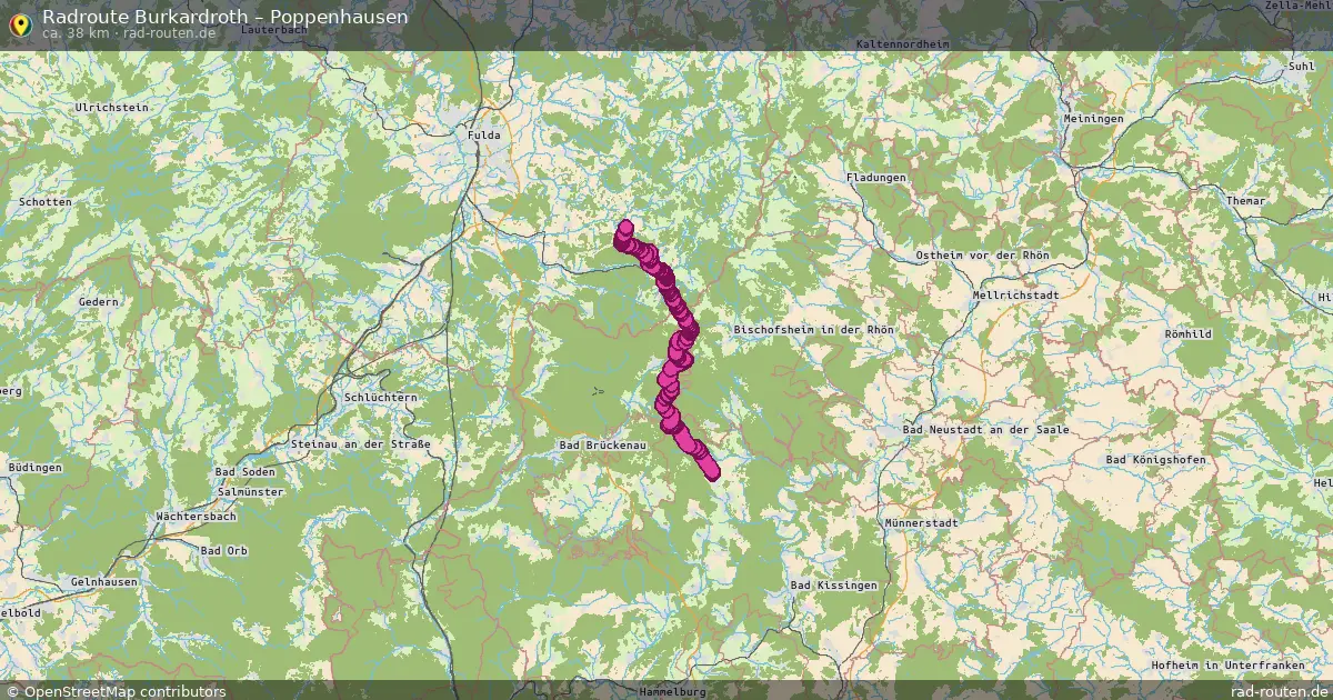 Radtour Burkardroth – Poppenhausen
