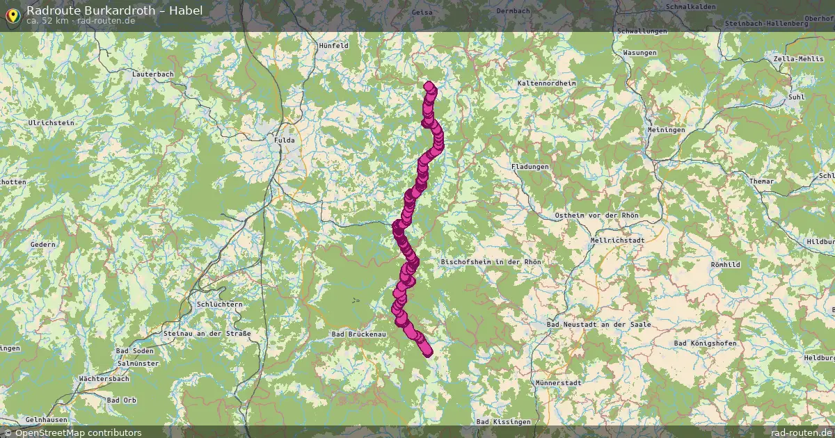 Radtour Burkardroth – Habel