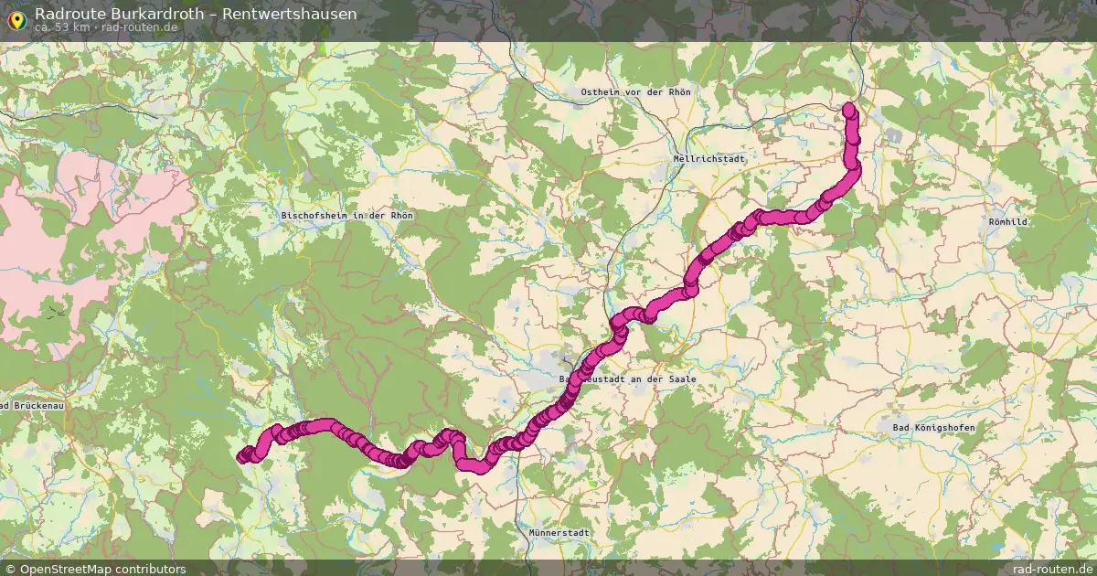 Radtour Burkardroth – Rentwertshausen