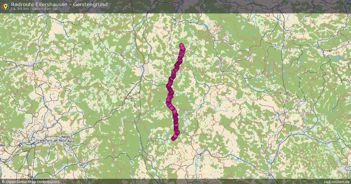 Radtour Elfershausen – Gerstengrund
