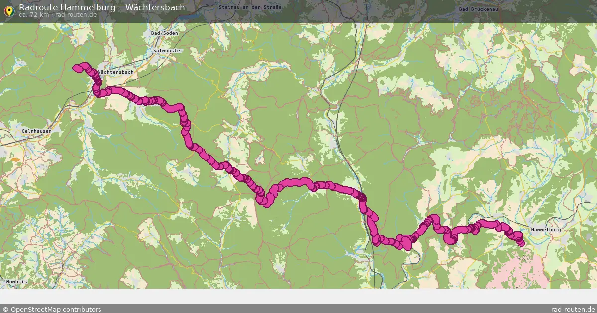 Radtour Hammelburg – Wächtersbach