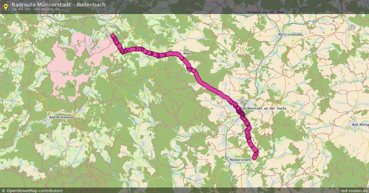 Radtour Münnerstadt – Rodenbach
