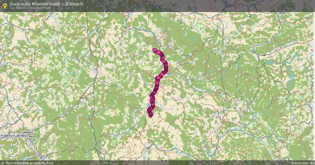 Radtour Münnerstadt – Zillbach
