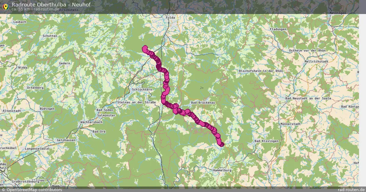Radtour Oberthulba – Neuhof