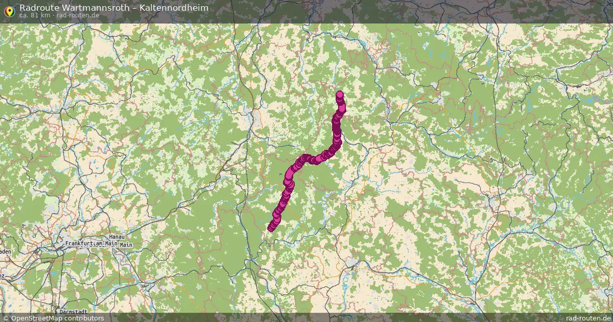 Radtour Wartmannsroth – Kaltennordheim