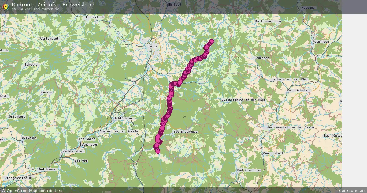 Radtour Zeitlofs – Eckweisbach