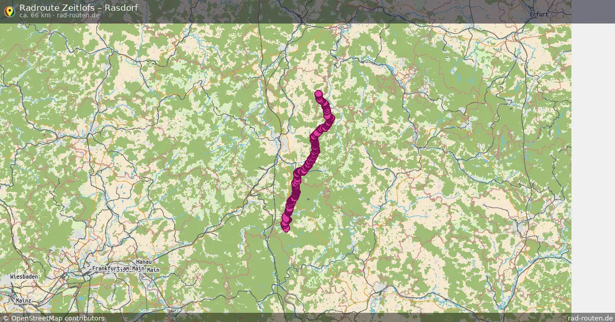 Radtour Zeitlofs – Rasdorf