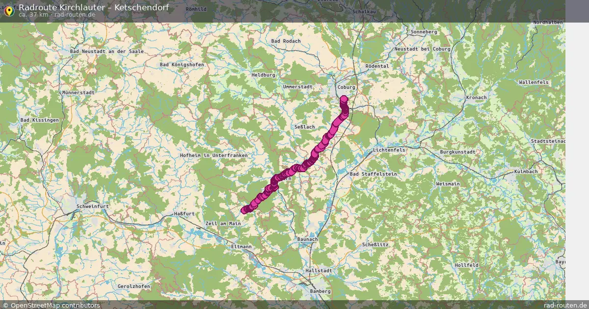Radtour Kirchlauter – Ketschendorf