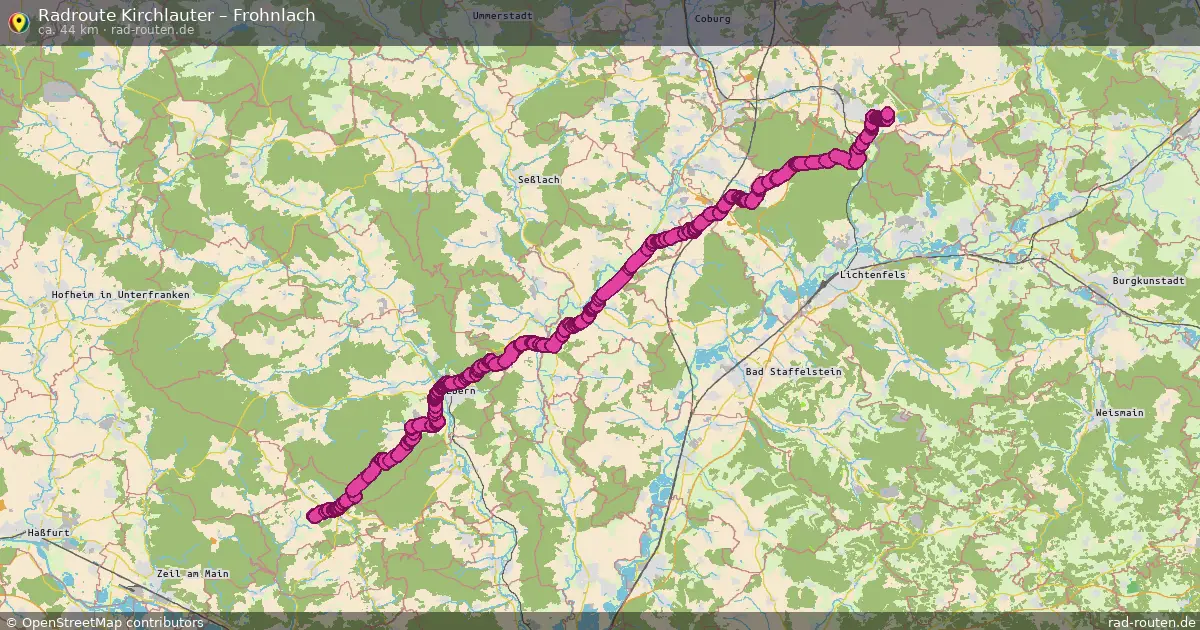 Radtour Kirchlauter – Frohnlach