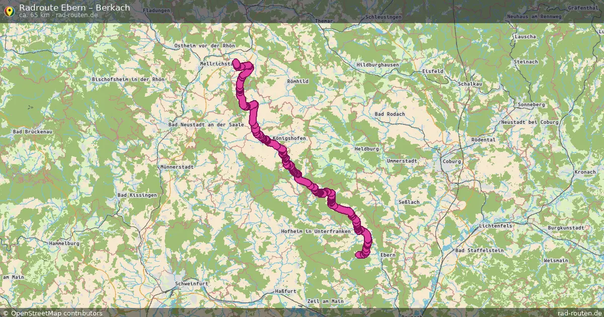 Radtour Ebern – Berkach