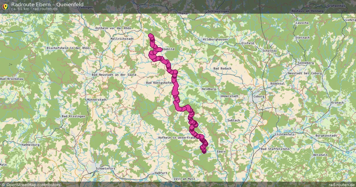 Radtour Ebern – Queienfeld