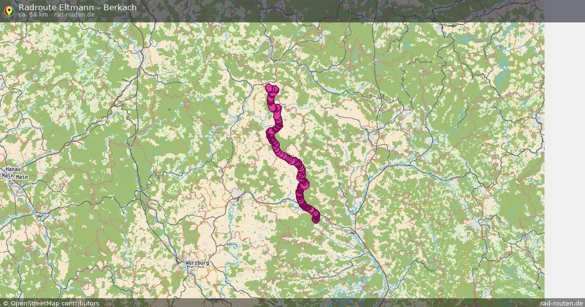 Radtour Eltmann – Berkach