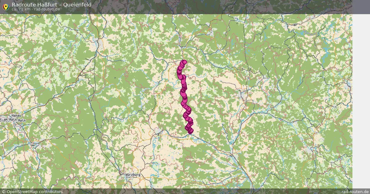 Radtour Haßfurt – Queienfeld