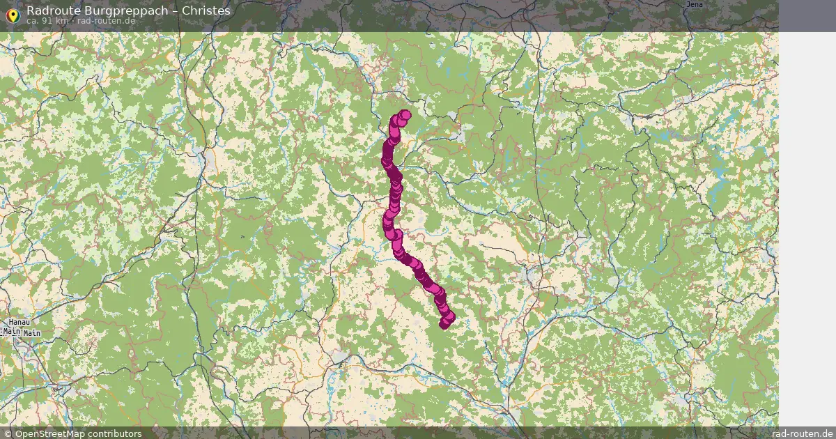 Radtour Burgpreppach – Christes