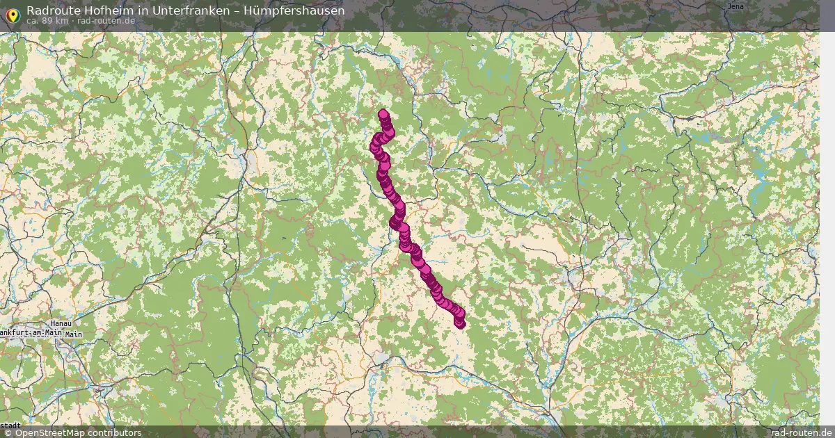 Radtour Hofheim In Unterfranken – Hümpfershausen