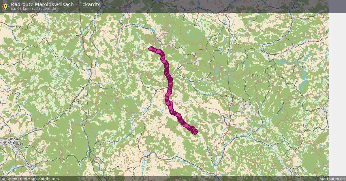 Radtour Maroldsweisach – Eckardts