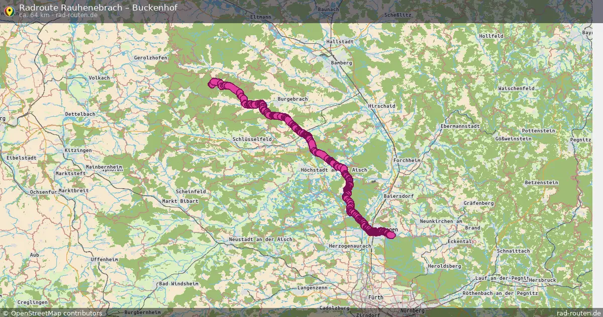 Radtour Rauhenebrach – Buckenhof