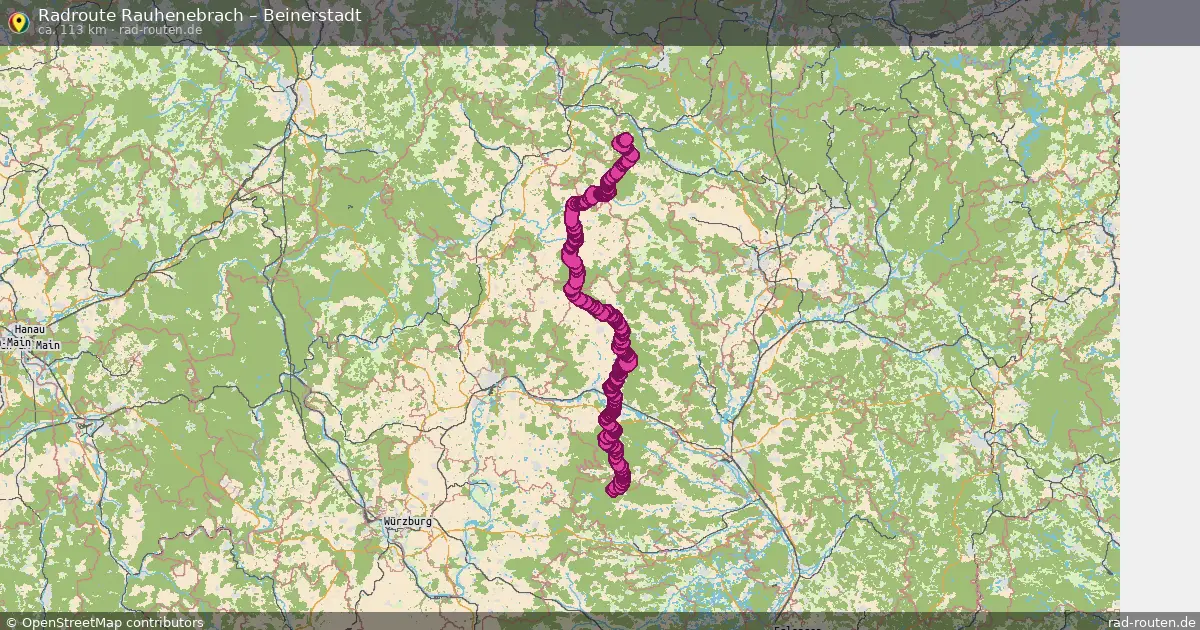 Radtour Rauhenebrach – Beinerstadt