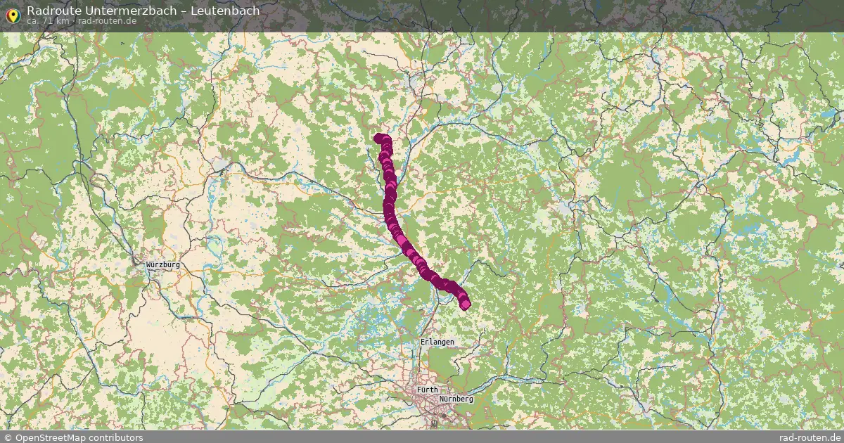 Radtour Untermerzbach – Leutenbach