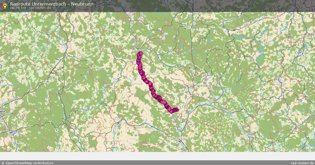 Radtour Untermerzbach – Neubrunn