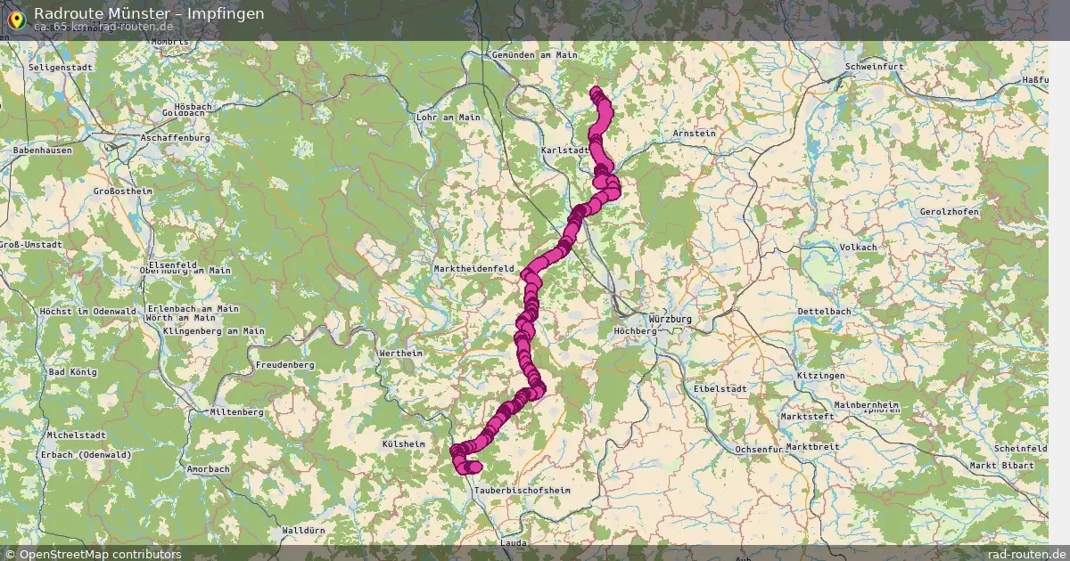 Radtour Münster – Impfingen