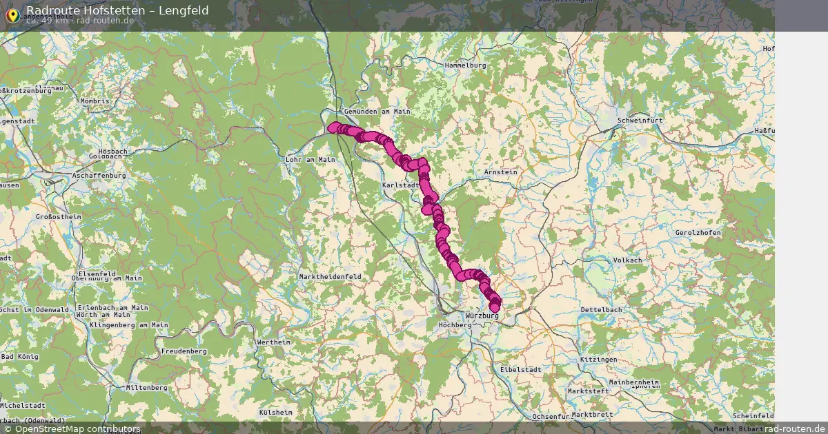 Radtour Hofstetten – Lengfeld