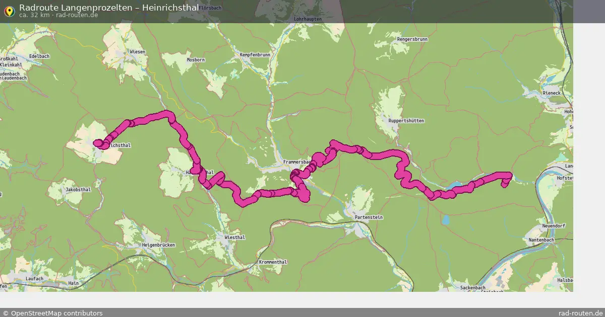 Radtour Langenprozelten – Heinrichsthal