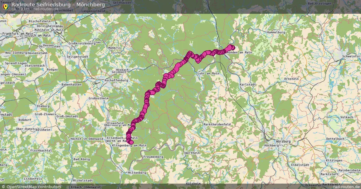 Radtour Seifriedsburg – Mönchberg