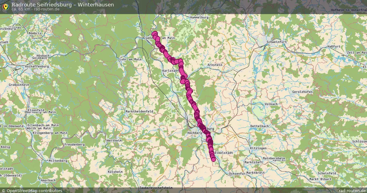 Radtour Seifriedsburg – Winterhausen