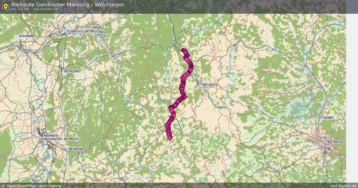 Radtour Gambacher Markung – Wölchingen